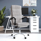 Office chair adjustable fabric taupe
