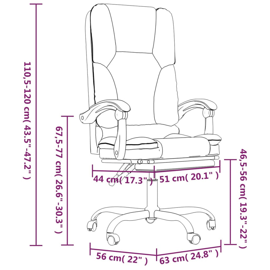 Massage Relaxfauteuil voor op kantoor donkergrijs stof