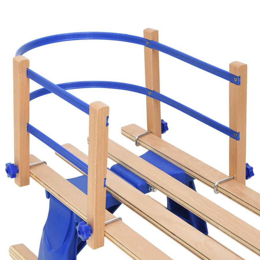 Rugleuning Voor Slee Multiplex Blauw