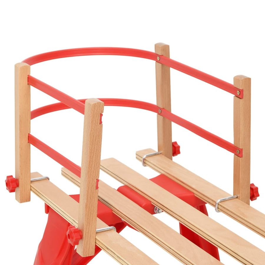 Rugleuning Voor Slee Multiplex Rood