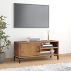 Tv-meubel 90x30x40 cm massief grenenhout