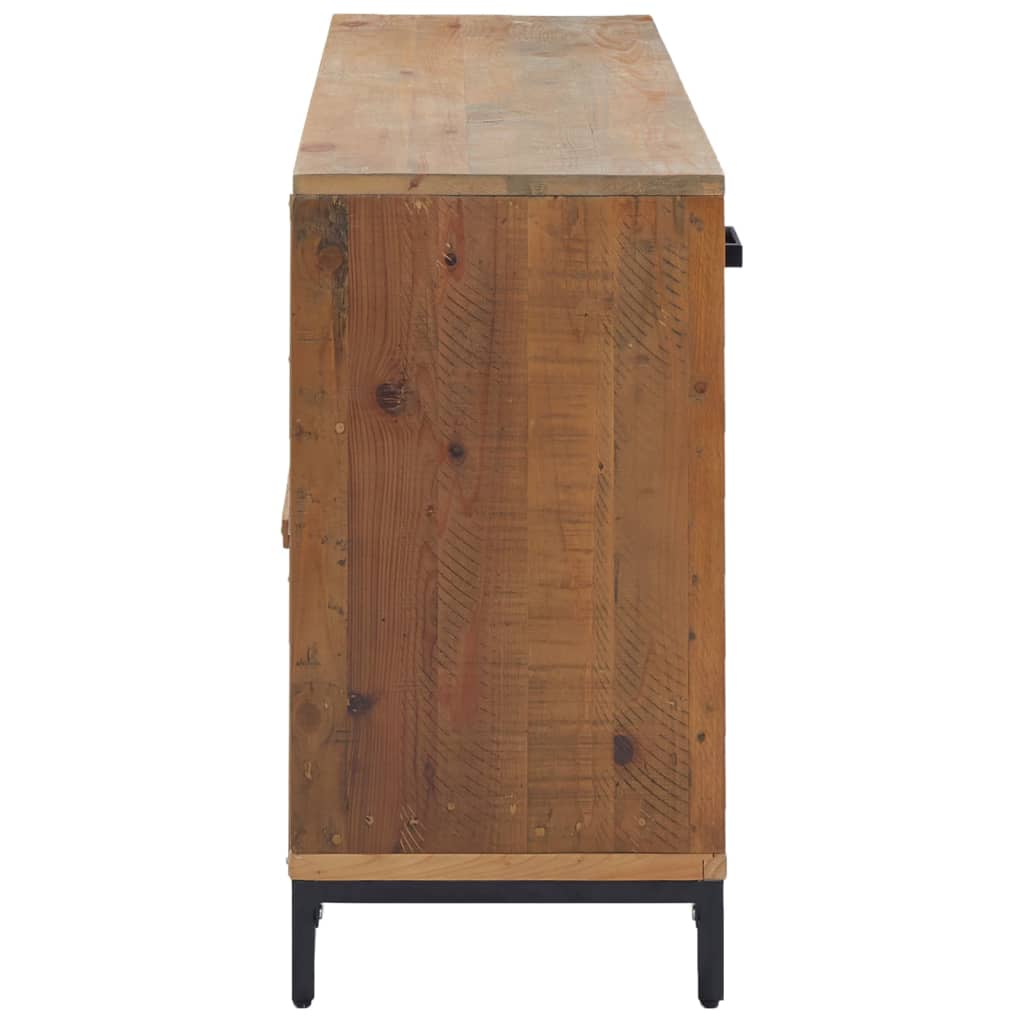Dressoir 110x35x70 cm massief grenenhout bruin