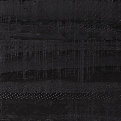 Ladekast 42x35x110 cm massief grenenhout zwart