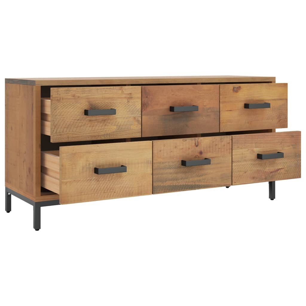 Opbergkast 0X30X45 Cm Massief Grenenhout
