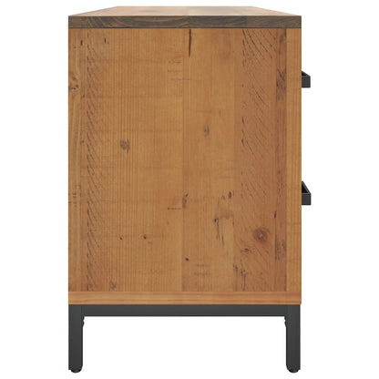 Opbergkast 0X30X45 Cm Massief Grenenhout