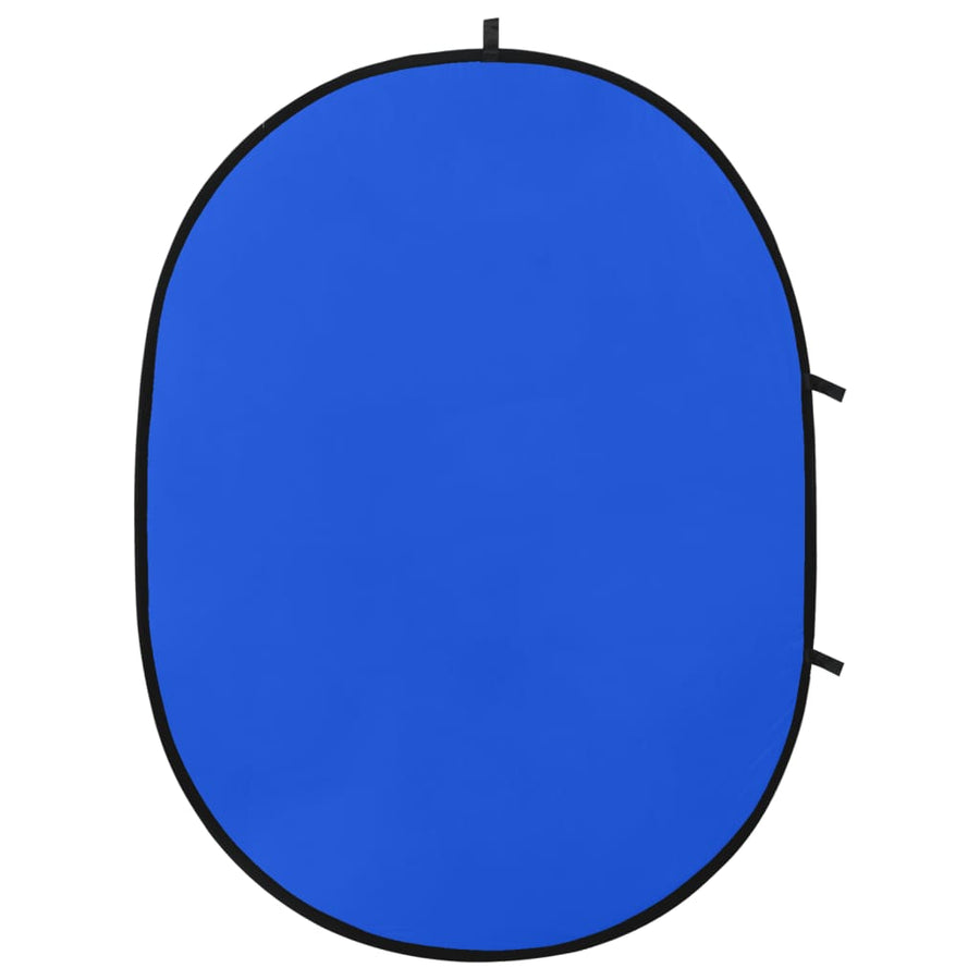 Achtergrondscherm Studio 2-In-1 Ovaal 200X150 Cm En Blauw en groen
