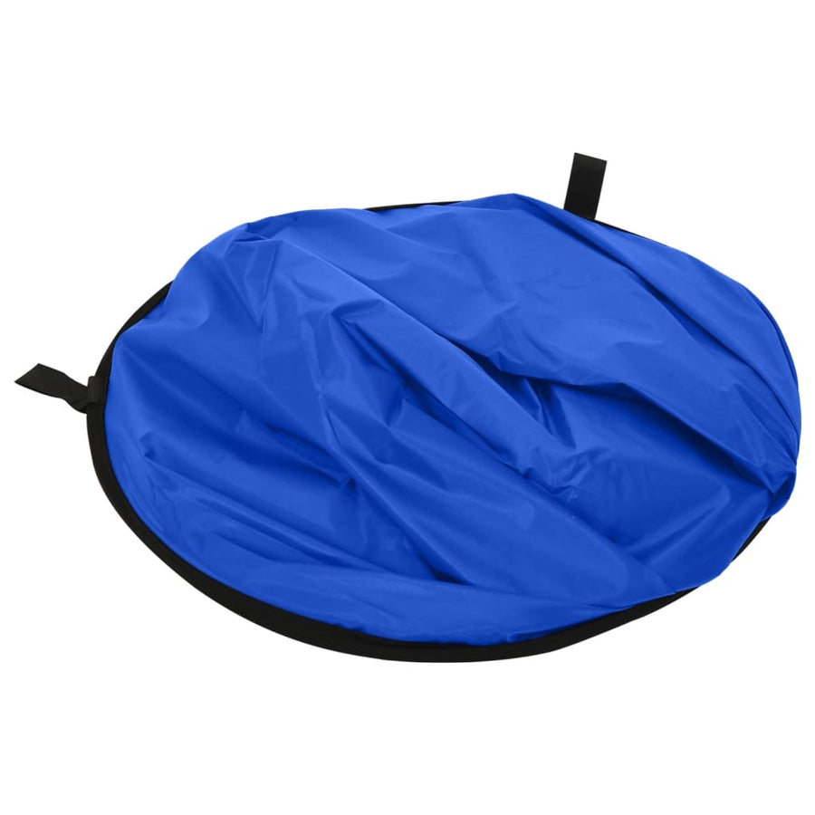 Achtergrondscherm Studio 2-In-1 Ovaal 200X150 Cm En Blauw en groen