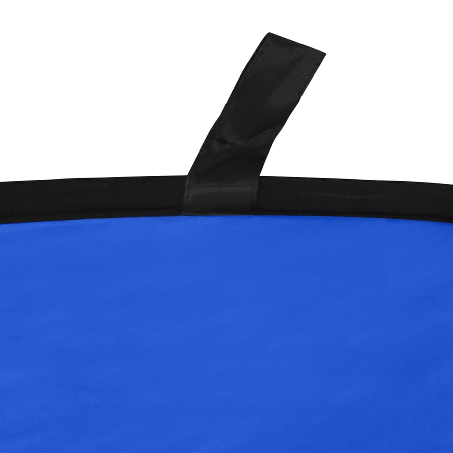 Achtergrondscherm Studio 2-In-1 Ovaal 200X150 Cm En Blauw en groen