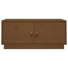 Salontafel 80X50X35 Cm Massief Grenenhout Honingbruin