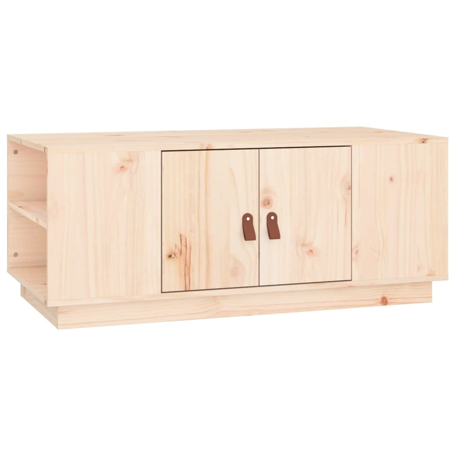 Salontafel 100X50X41 Cm Massief Grenenhout