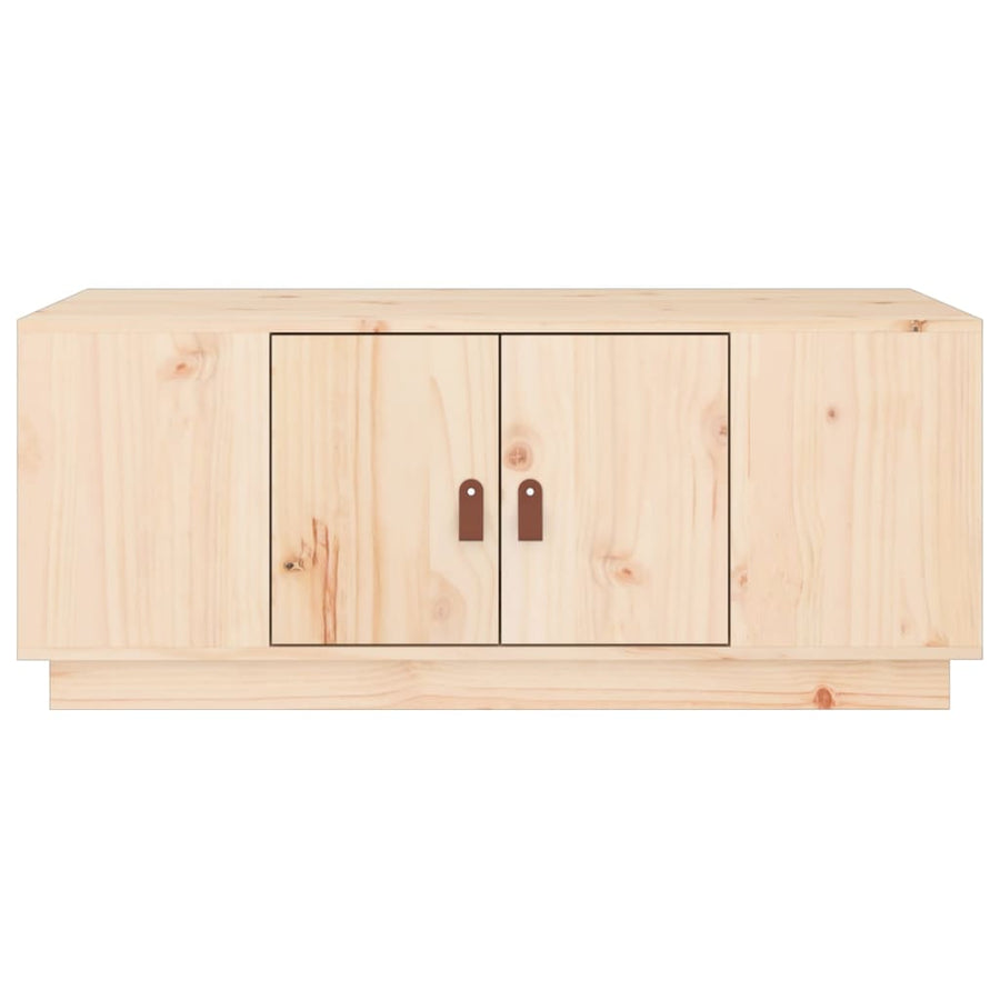 Salontafel 100X50X41 Cm Massief Grenenhout