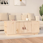 Coffee table 100x50x41 cm solid pine wood