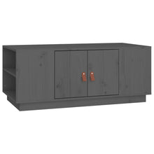 Salontafel 00X50X4 Cm Massief Grenenhout Grijs
