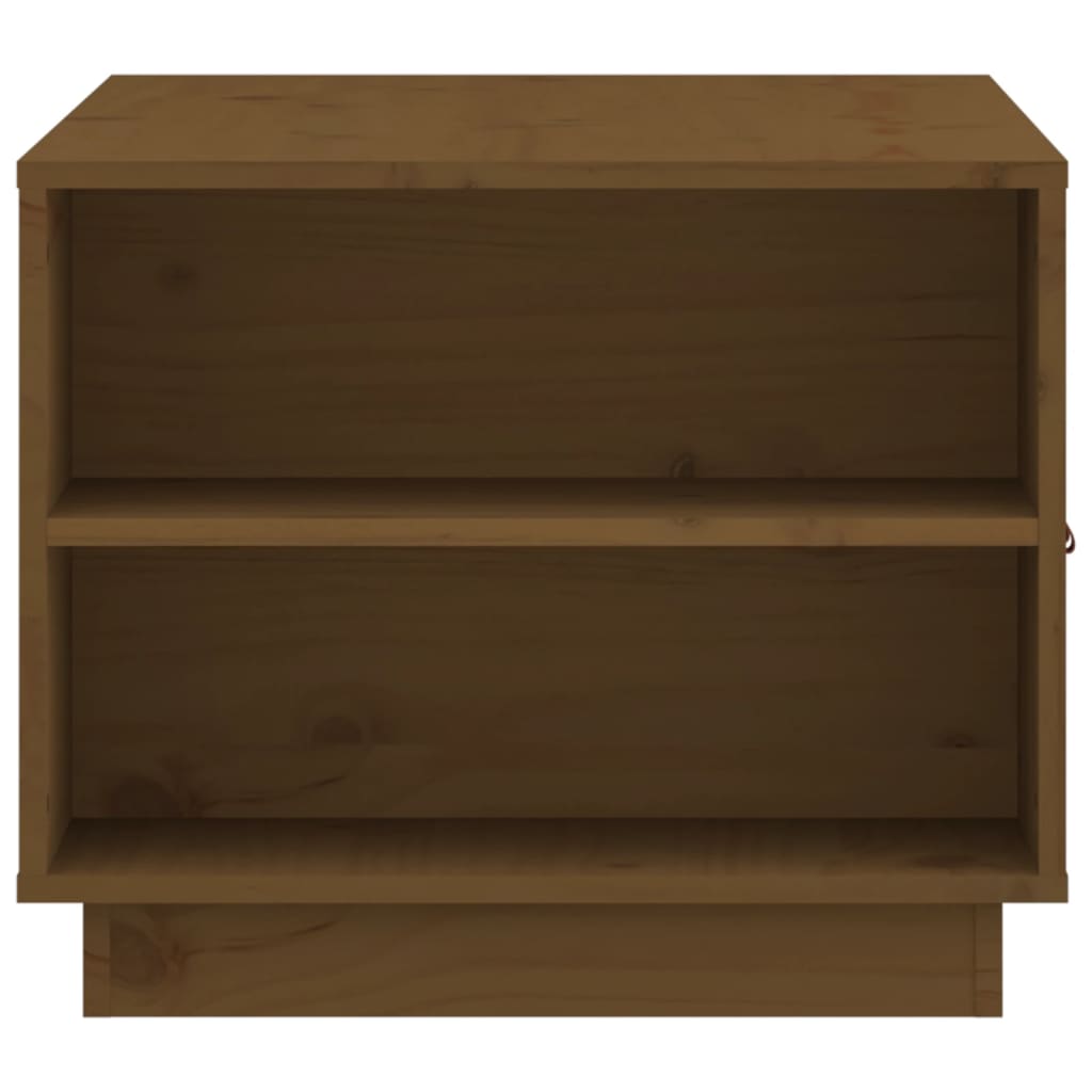 Salontafel 100X50X41 Cm Massief Grenenhout Honingbruin