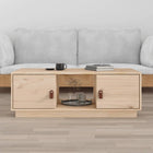 Coffee table 100x50x35 cm solid pine wood
