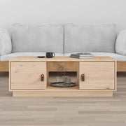 Coffee table 100x50x35 cm solid pine wood