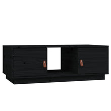 Salontafel 00X50X35 Cm Massief Grenenhout Zwart