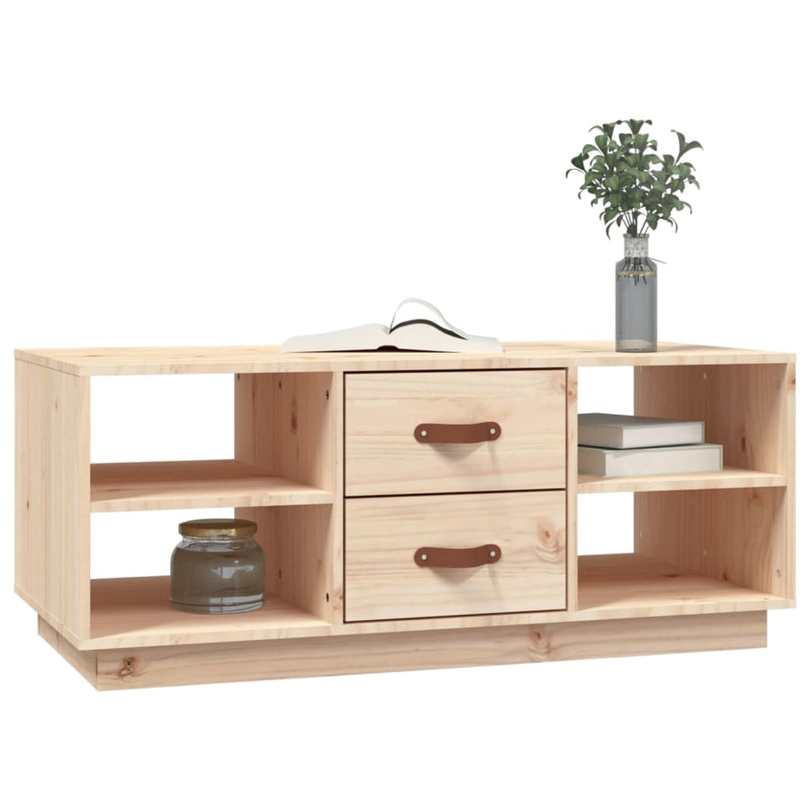 Salontafel 100X50X41 Cm Massief Grenenhout