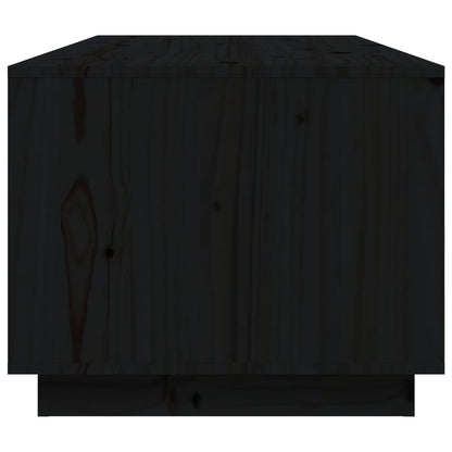 Salontafel 100X50X41 Cm Massief Grenenhout Zwart