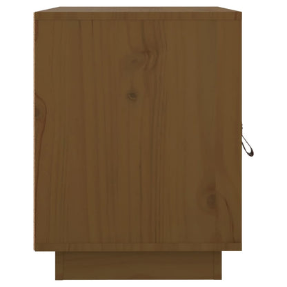 Nachtkastje 40X34X45 Cm Massief Grenenhout Honingbruin