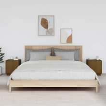 Nachtkastjes 2 St 40X34X45 Cm Massief Grenenhout Honingbruin