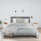 Nachtkastjes 2 st 40x34x55 cm massief grenenhout wit wandmontage