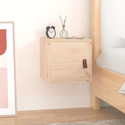 Wall cabinet 31.5x30x30 cm solid pine wood