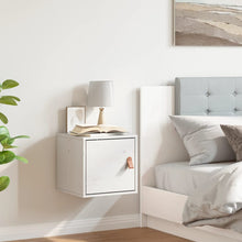 Wandkast 31,5X30X30 Cm Massief Grenenhout Wit