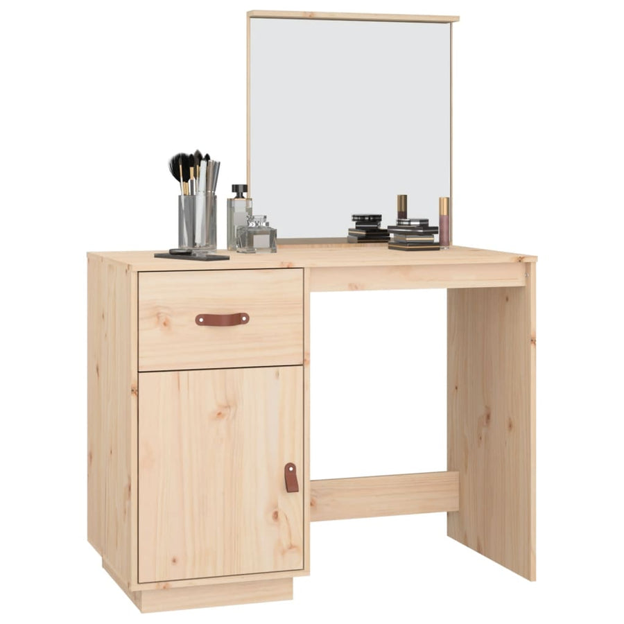 Kaptafel 95X50X134 Cm Massief Grenenhout Naturel