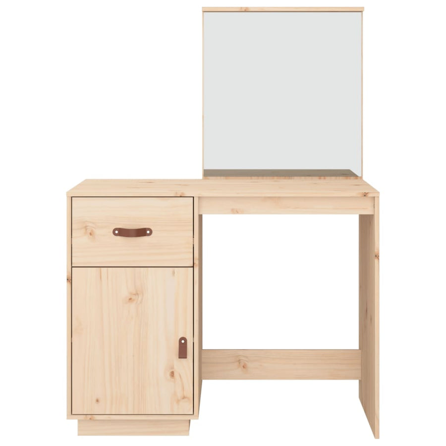 Kaptafel 95X50X134 Cm Massief Grenenhout Naturel