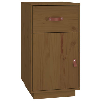 Bureau 40X50X75 Cm Massief Grenenhout Honingbruin