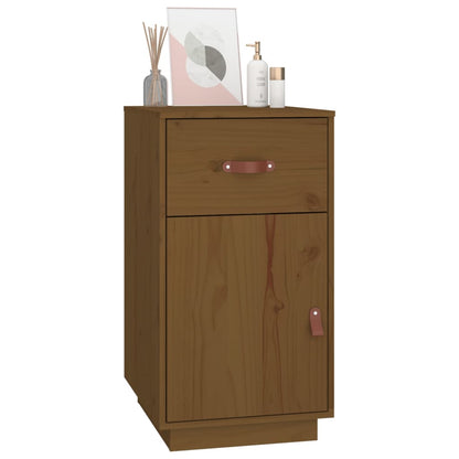 Bureau 40X50X75 Cm Massief Grenenhout Honingbruin