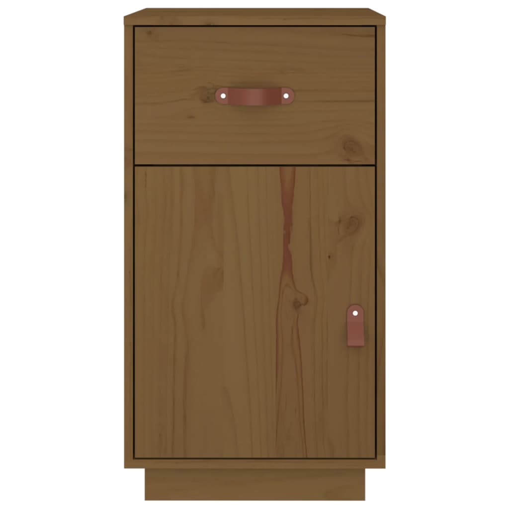 Bureau 40X50X75 Cm Massief Grenenhout Honingbruin