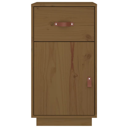 Bureau 40X50X75 Cm Massief Grenenhout Honingbruin
