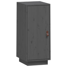 Dressoir 34X40X75 Cm Massief Grenenhout Grijs