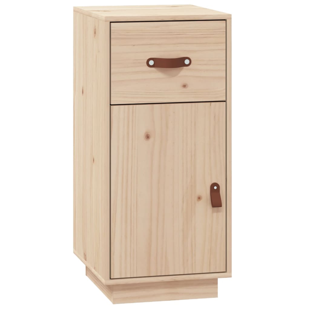 Dressoir 34X40X75 Cm Massief Grenenhout Naturel
