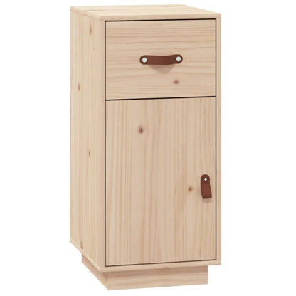 Dressoir 34X40X75 Cm Massief Grenenhout Naturel