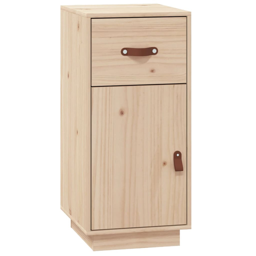 Dressoir 34X40X75 Cm Massief Grenenhout Naturel