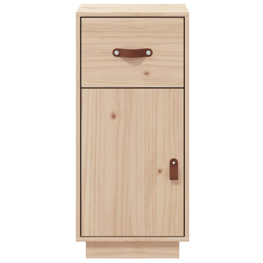 Dressoir 34X40X75 Cm Massief Grenenhout Naturel