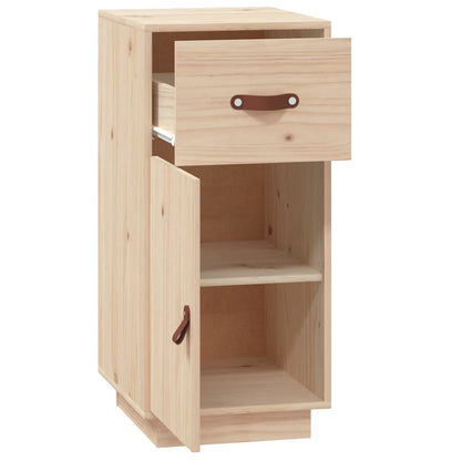 Dressoir 34X40X75 Cm Massief Grenenhout Naturel