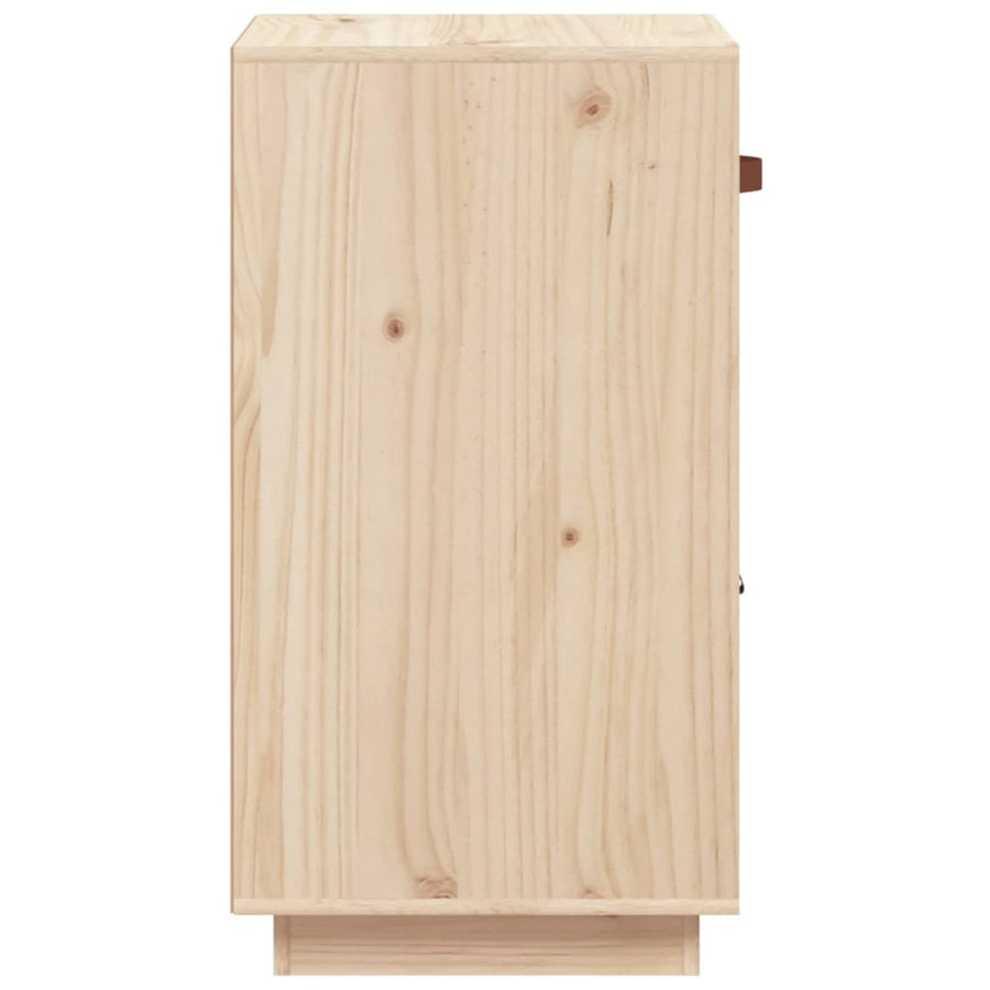 Dressoir 34X40X75 Cm Massief Grenenhout Naturel