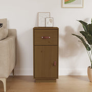 Sideboard 34x40x75 cm solid pine honey brown