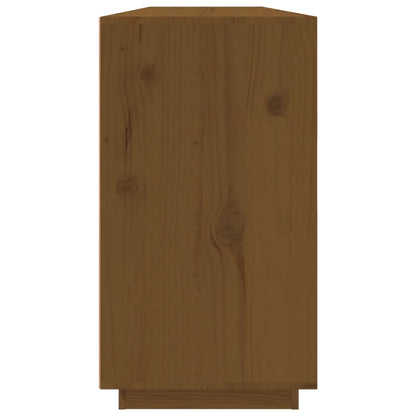 Dressoir 100X40X75 Cm Massief Grenenhout Honingbruin