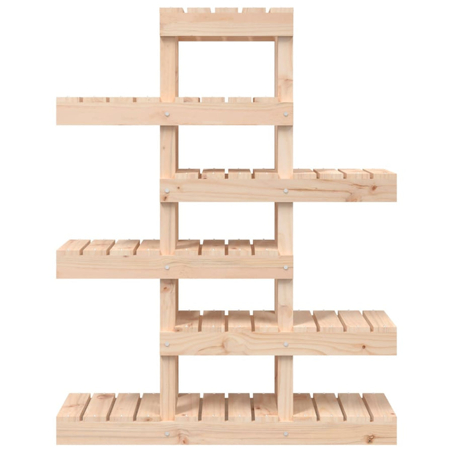 Plantenstandaard 85X25X109,5 Cm Massief Grenenhout