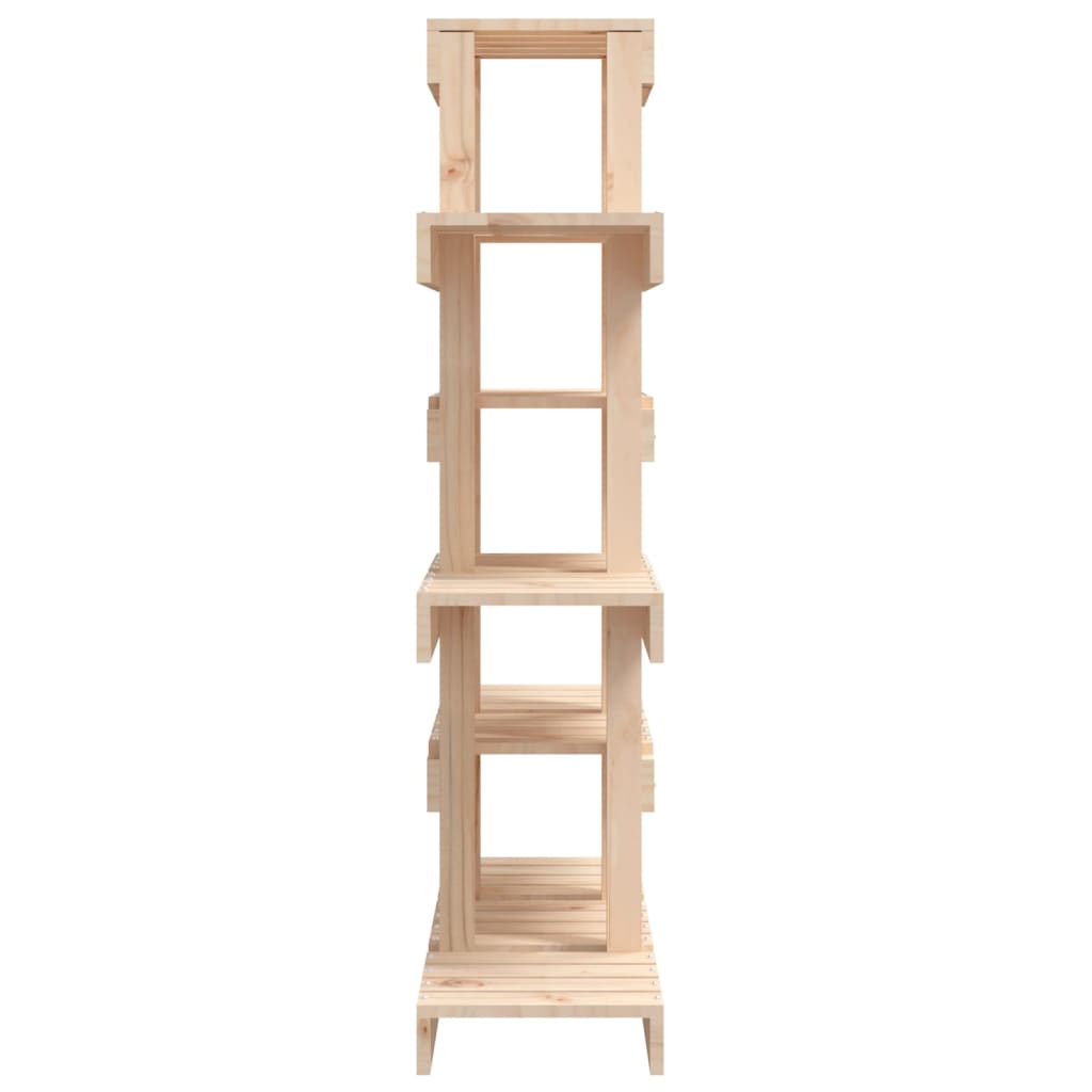 Plantenstandaard 85X25X109,5 Cm Massief Grenenhout