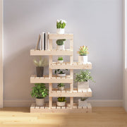 Plant Stand 85x25x109.5 cm Solid Pine Wood