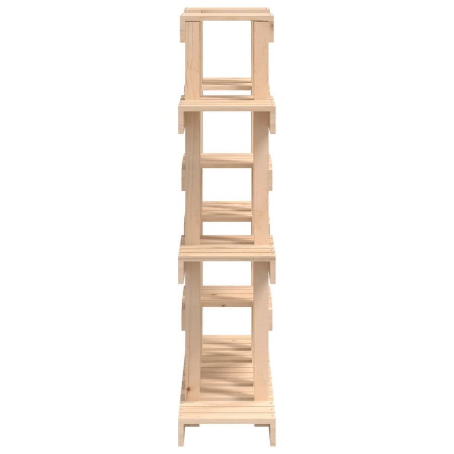 Plantenstandaard 104,5X25X109,5 Cm Massief Grenenhout