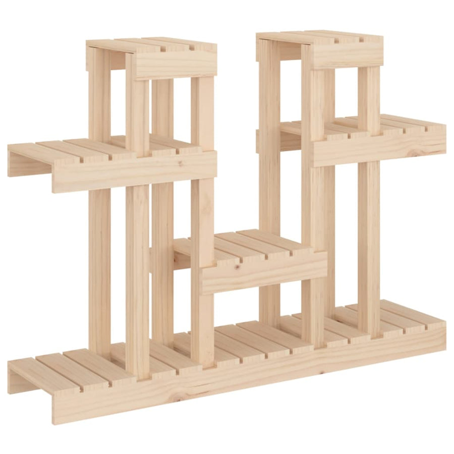 Plantenstandaard 104,5X25X77,5 Cm Massief Grenenhout