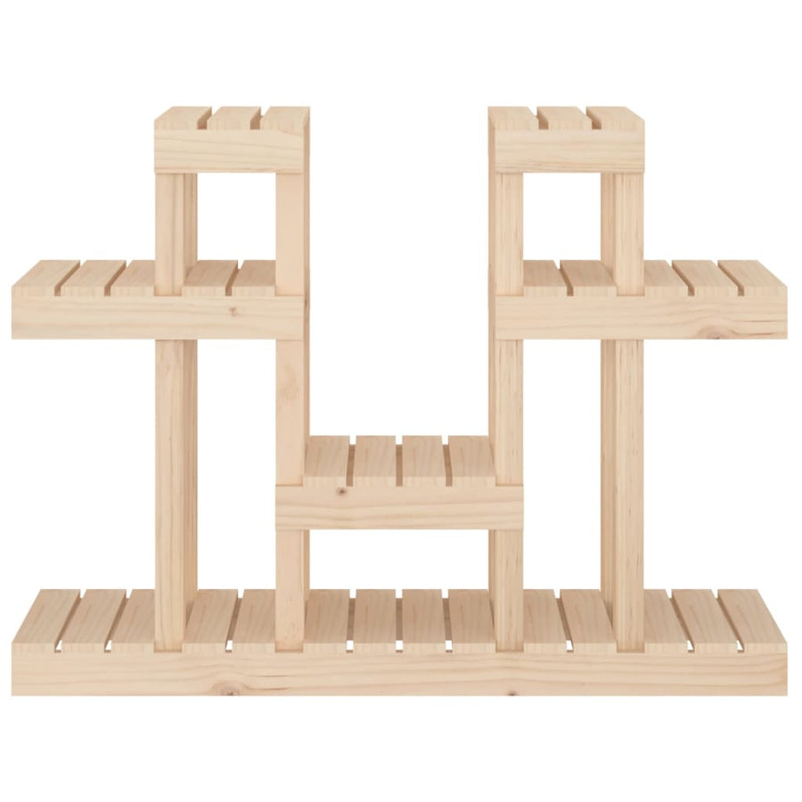 Plantenstandaard 104,5X25X77,5 Cm Massief Grenenhout
