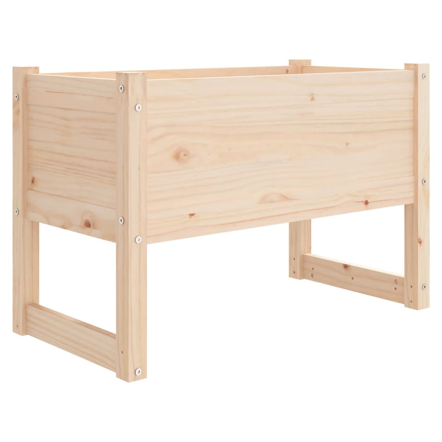 Plantenbak 78X40X52 Cm Massief Grenenhout